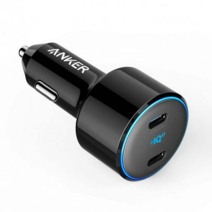 Автомобильное зарядное устройство Anker Powerdrive+ III Duo мощностью 48 Вт (2 USB-C)